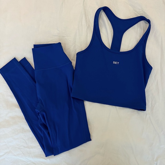 SET ACTIVE Pants - Set Active SPORTBODY SET IN REGAL (leggings + top)